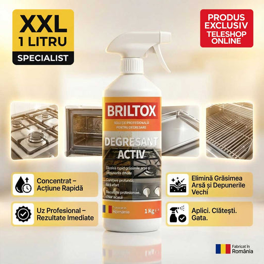 BRILTOX DEGRESANT ACTIV – Soluția Profesională care Chiar Funcționează (1 L)